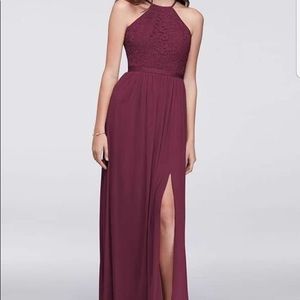 Bridesmaid dress David’s bridal